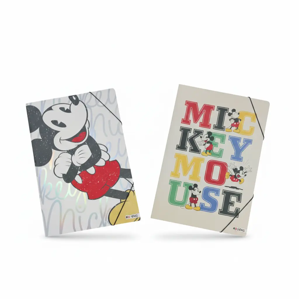 CARPETA MOOVING OFICIO 3 SOLAPAS MICKEY Y FRIENDS ( 1005253 )