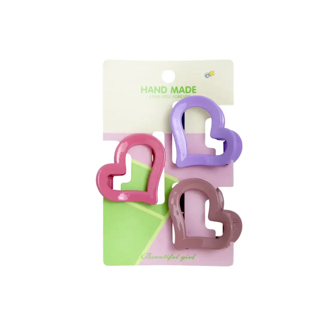 BROCHE CORAZON 4.5cm x3 ( 18590 )