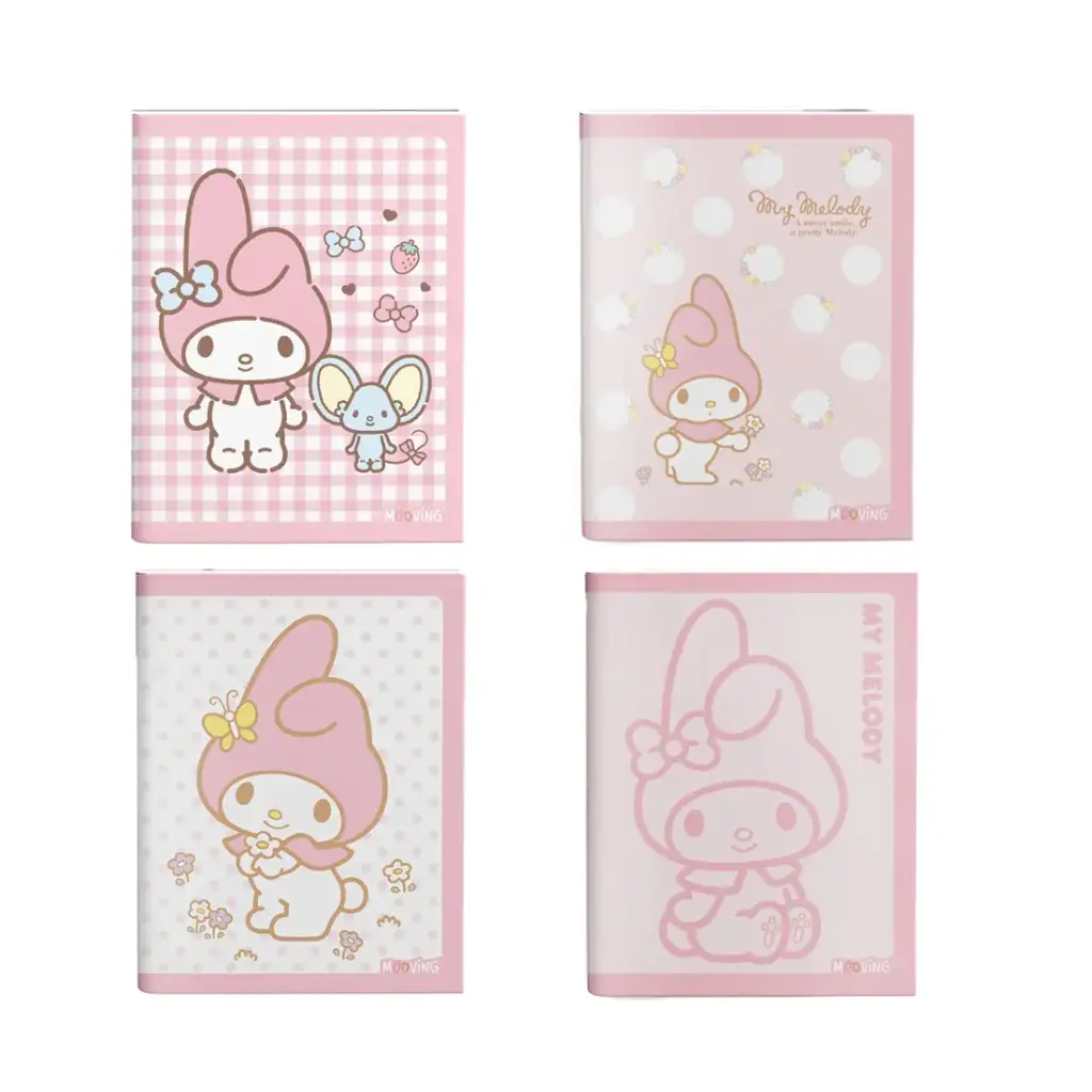 CUADERNO MOOVING T/ FLEXIBLE MY MELODY 16 x 21cm x 48hjs ( 1202261 )