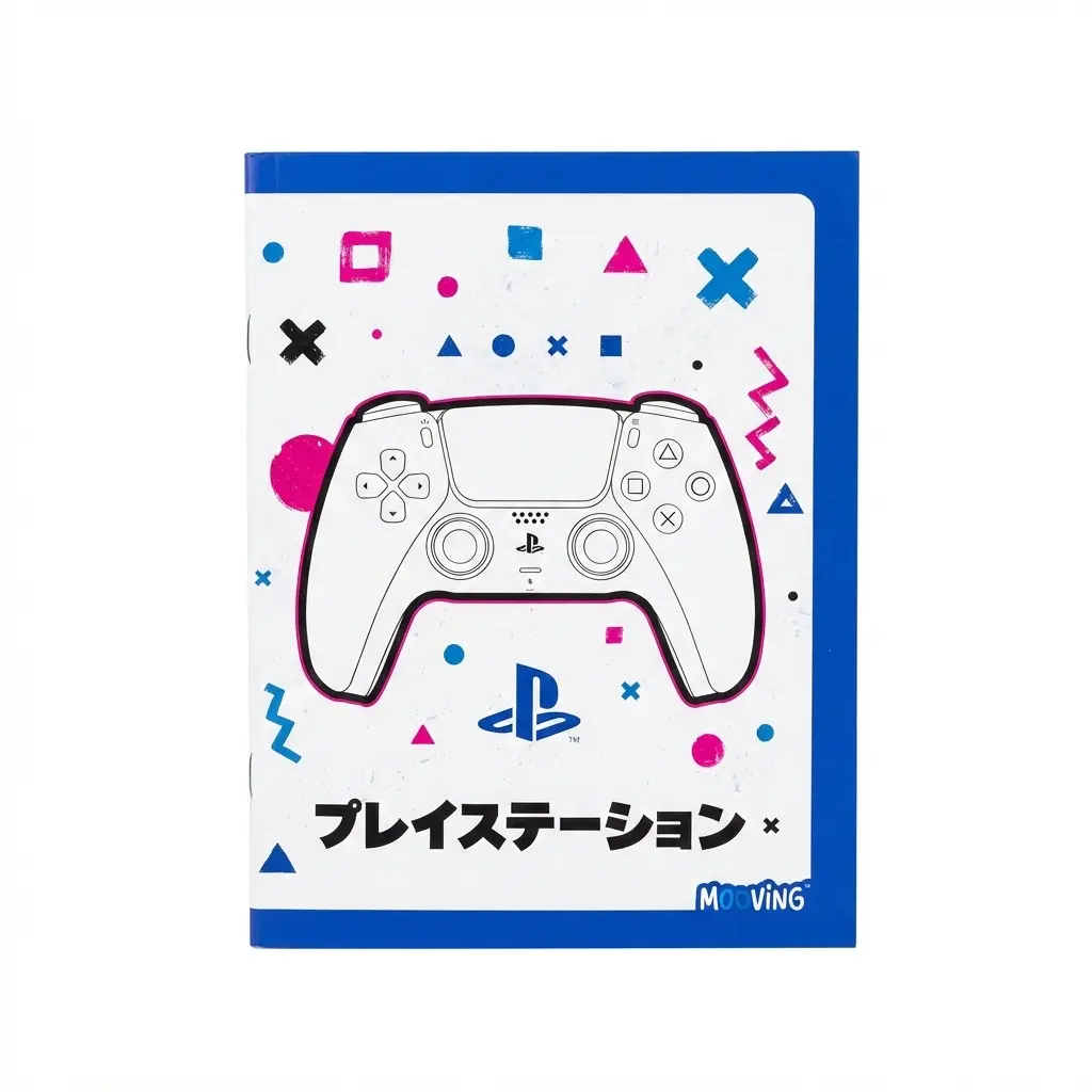 CUADERNO MOOVING T/ FLEXIBLE PLAYSTATION 16x21CM x 48HJS ( 1202219 )