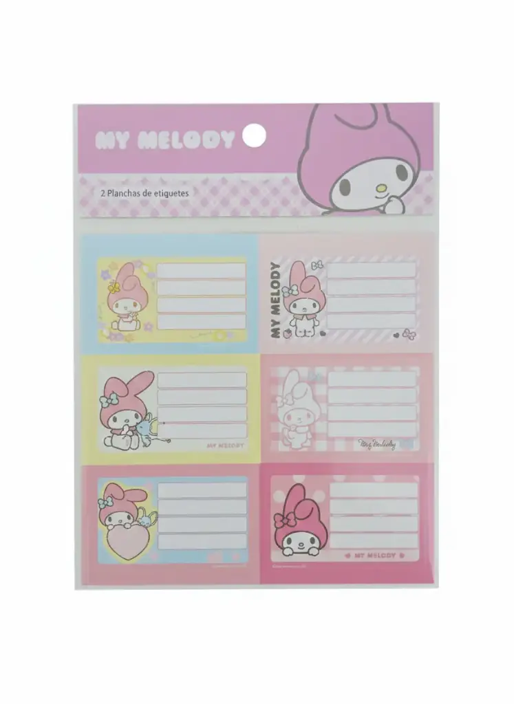 ETIQUETAS MOOVING MY MELODY X12 ( 1301261 )