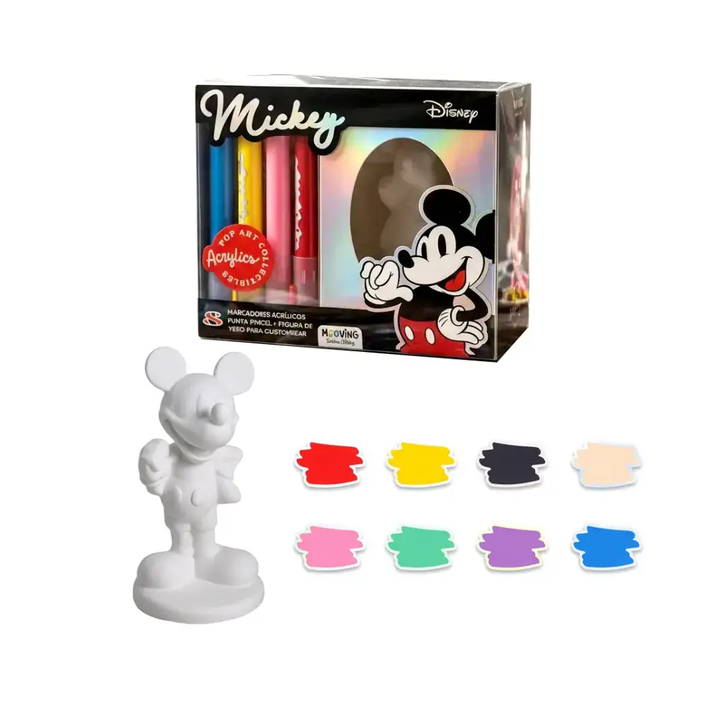SET COLECCIONABLE POP ART MICKEY MOUSE ( 3112101 )