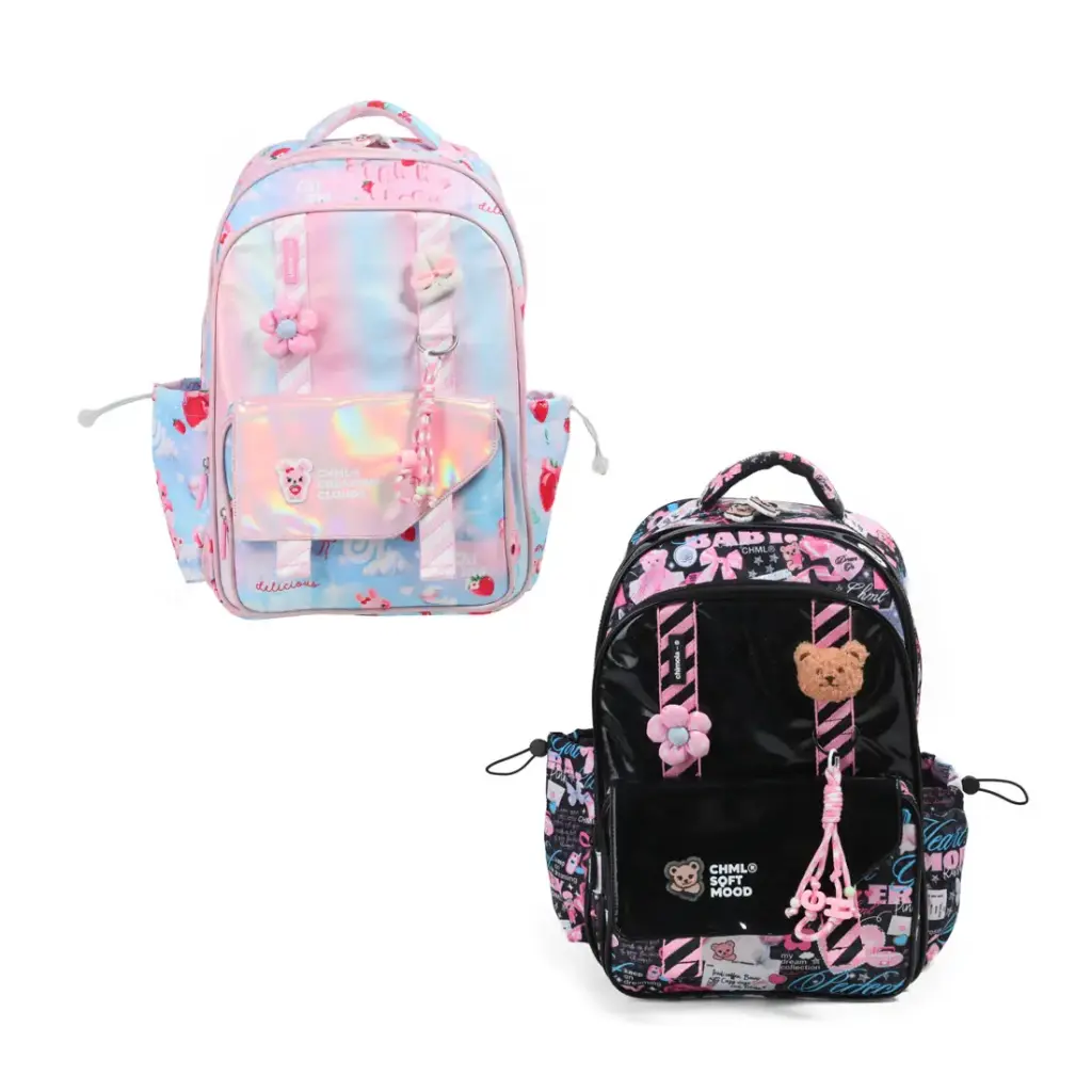 MOCHILA MY FRIENDS 4 CIERRES 43cm ( TR191 / TR192 )