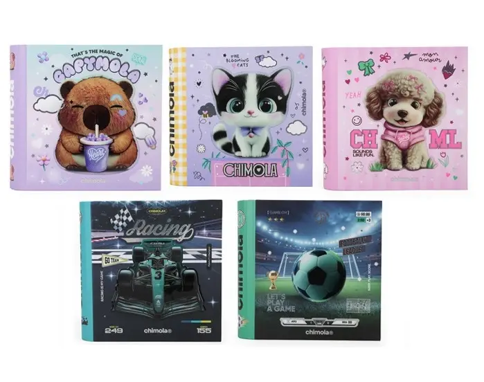 CARPETA N°3 CHIMOLA PERSONAJES ( ST02 / 3 / 5 / 7 / 8 )