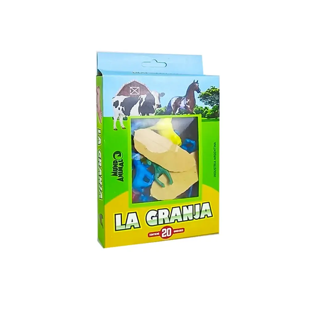 ANIMALES DE GRANJA X 20PZS E/ CJ ( 1353 )
