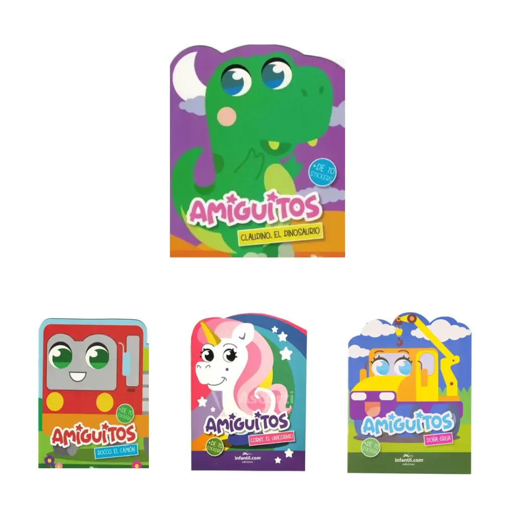 LIBRO COLECCION AMIGUITOS C/ STICKERS