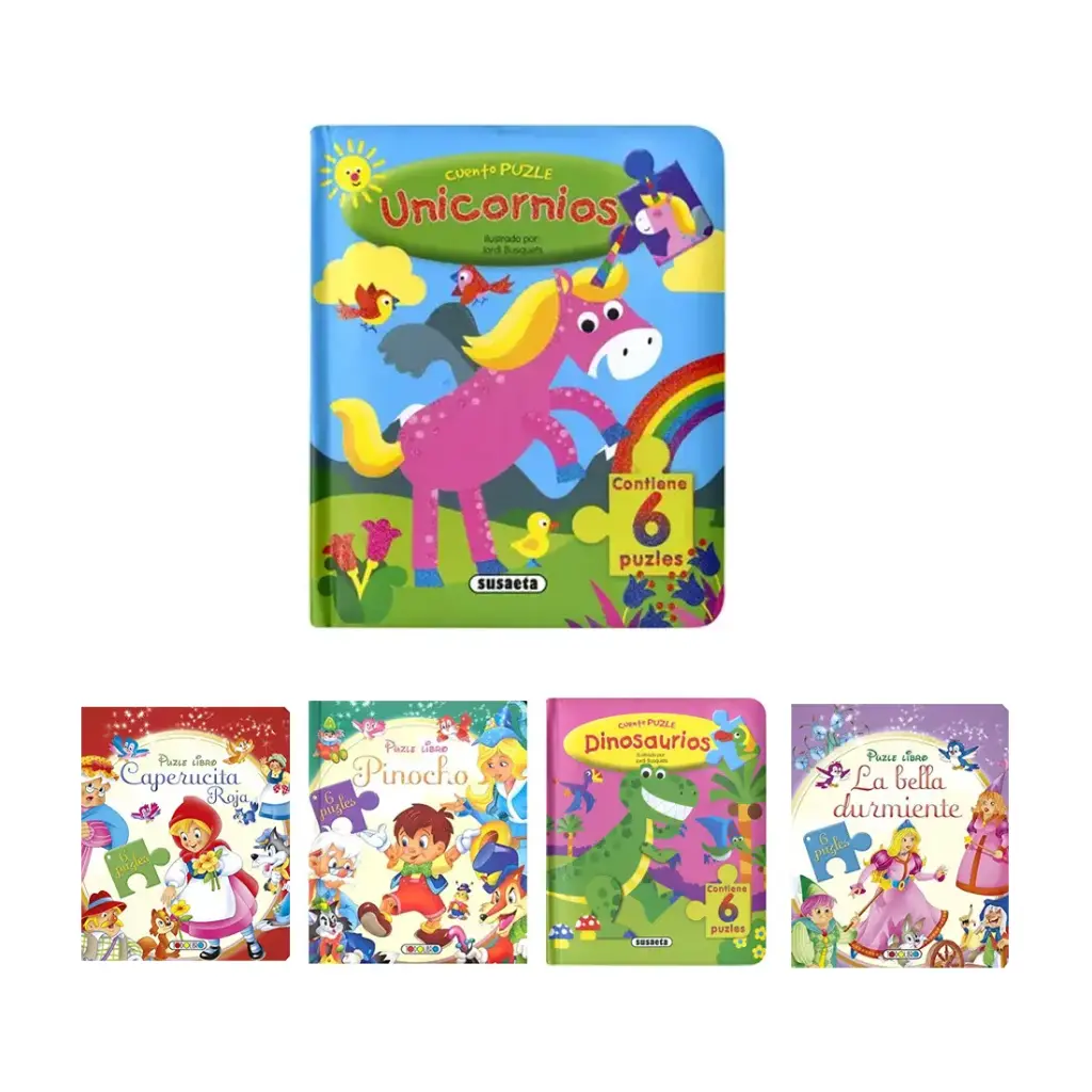 LIBRO COLECCION LEO Y ARMO C/ ROMPECABEZAS