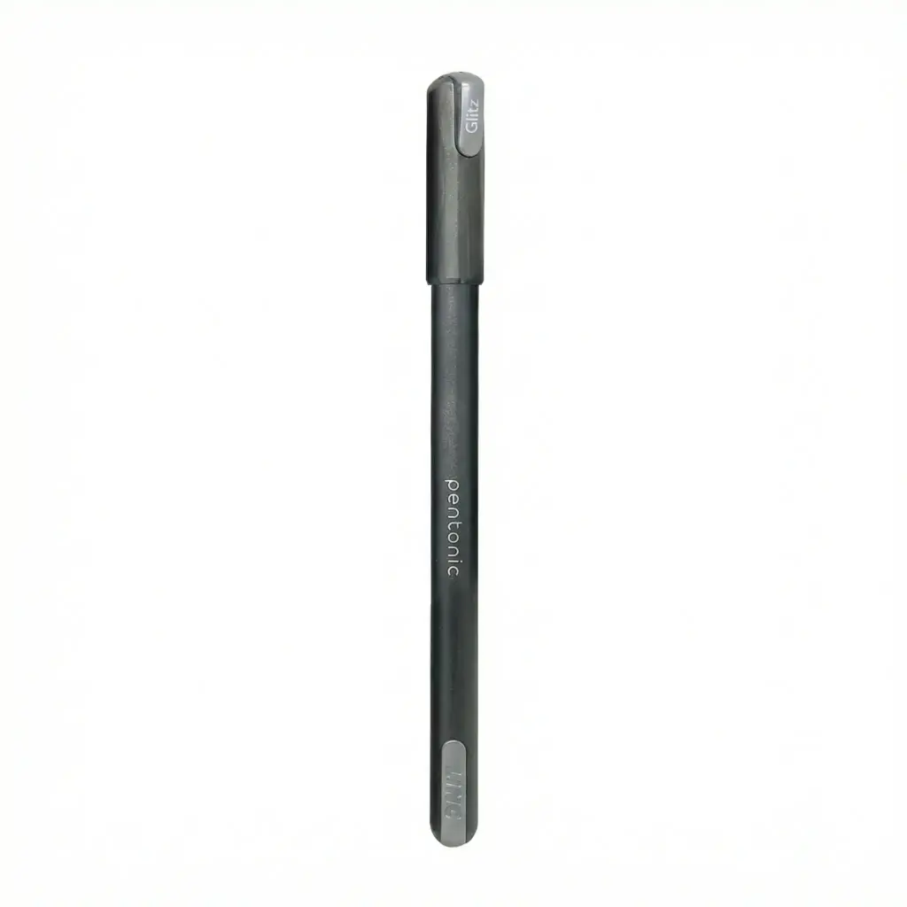 LAPICERA PENTONIC GEL 1.0mm PLATA C/ GLITTER ( 7856G-S )