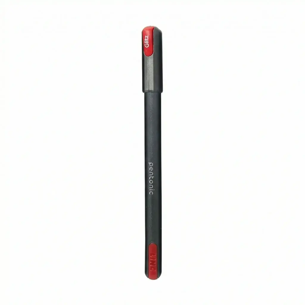 LAPICERA PENTONIC GEL 1.0mm ROJO C/ GLITTER ( 7856G-R )