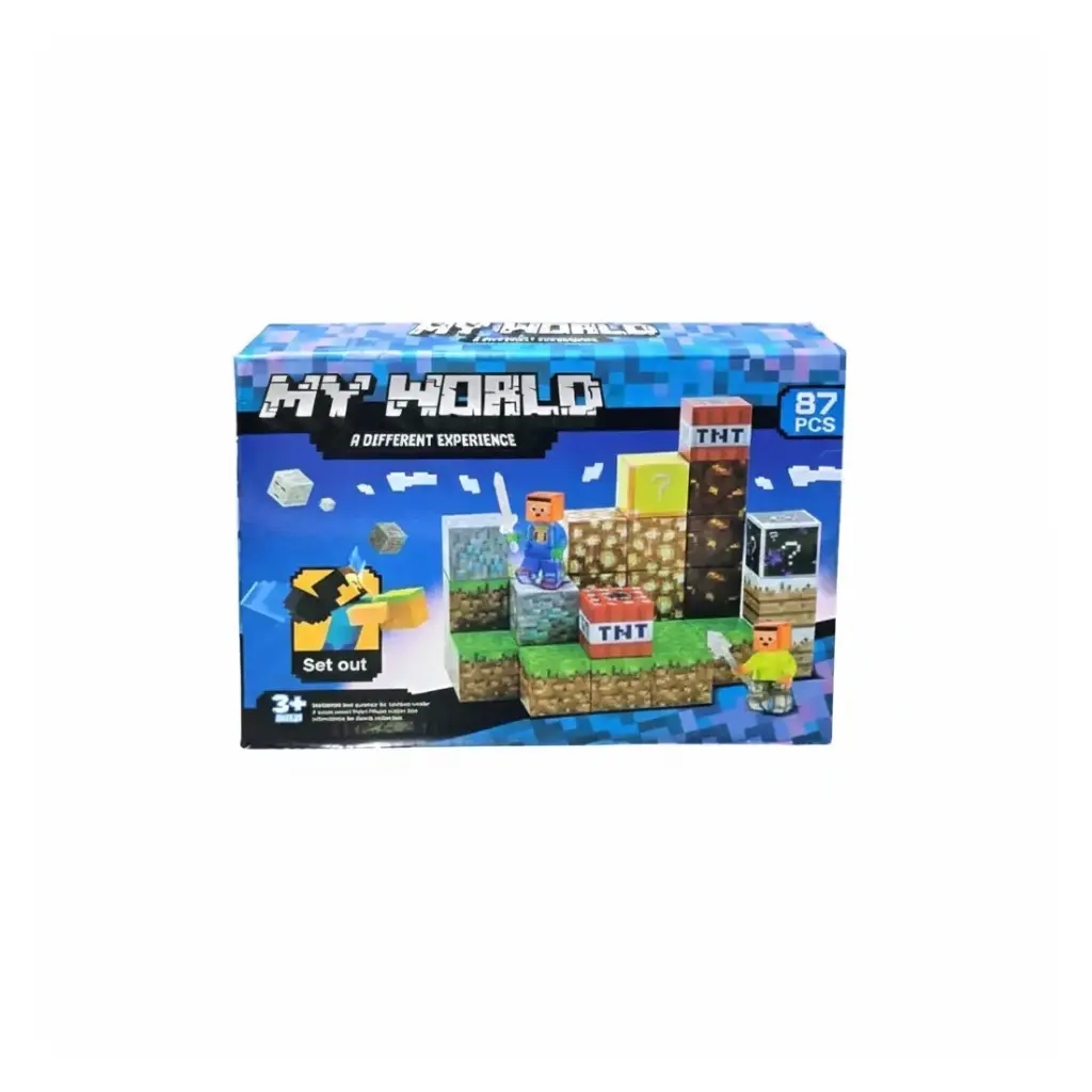 CUBOS MAGNETICOS MINECRFT X87 E/ CJ
