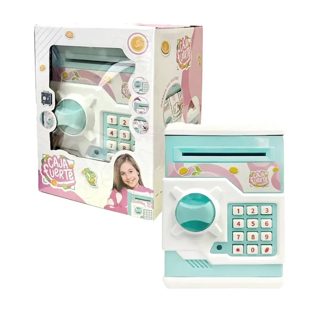 CAJA FUERTE TINY C/ LUZ Y SONIDO e/Cj ( 54527 )