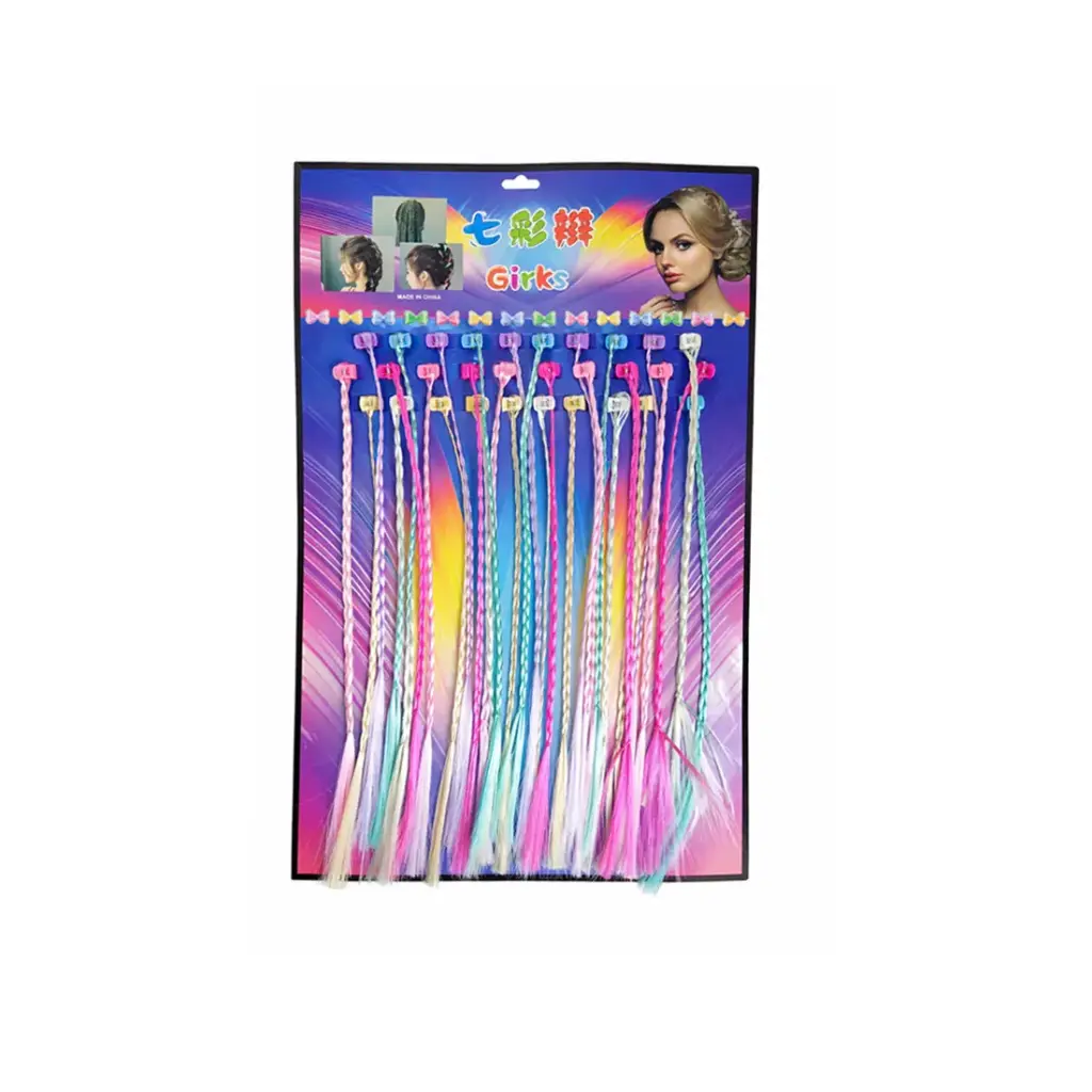 &MINI BROCHE C/ TRENZA COLOR X30 E/ BL