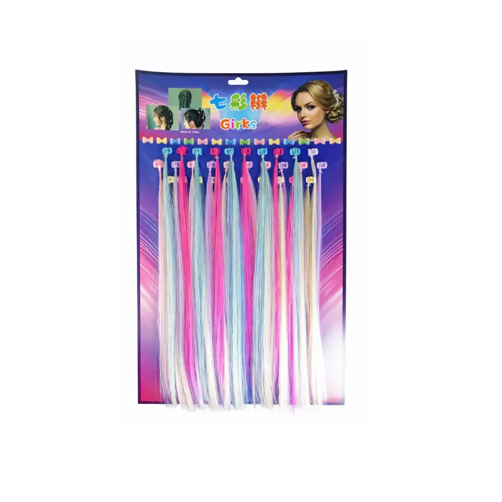 &MINI BROCHE C/ APLIQUE PELO COLOR X 30 E/ BL