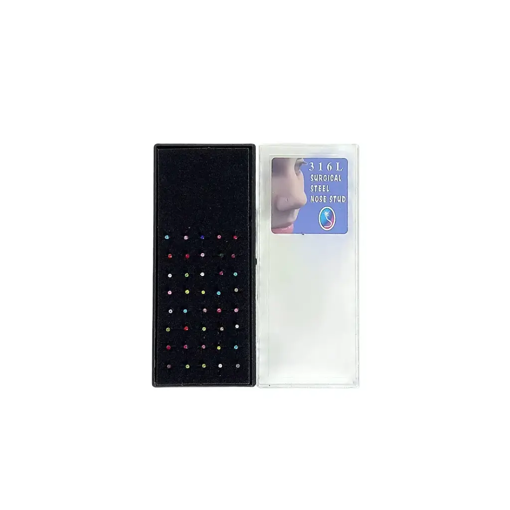 &ARO NOSTRIL STRASS PARA NARIZ C/ SEGURO x40 e/Cj ( CA122)