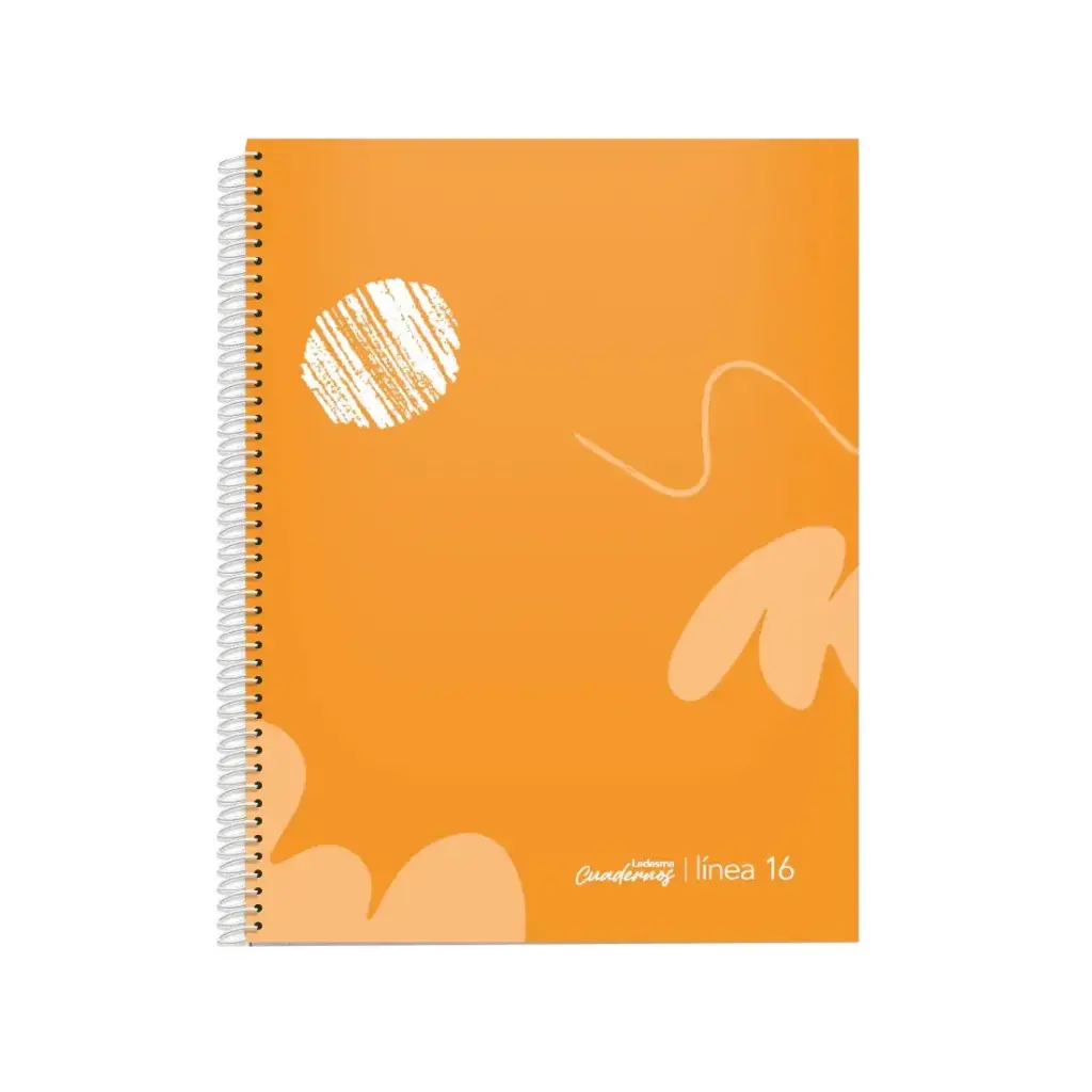 CUADERNO LINEA 16 A4 C/ESPIRAL T/FLEX X70 HJS CUADRICULADO