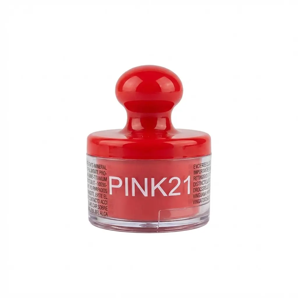 RUBOR EN POLVO PK21 PUFF C/ ESPONJA Y ESPEJO ( CS5929 )