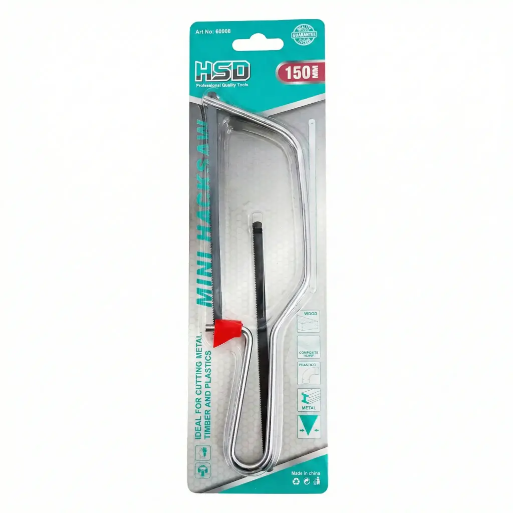 SIERRA ARCO 15CM C/REPUESTO E/ BL ( 60008 / NC6572 )