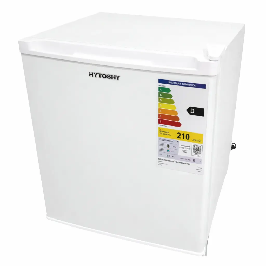 &HELADERA BLANCA 50L HYTOSHY 45 X 45.8 X 51CM ( PA-0506 )