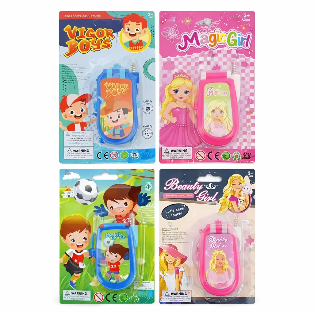 TELEFONO CELULAR INTERACTIVO INFANTIL E/ BL ( HW25011748 / HW25011744 )
