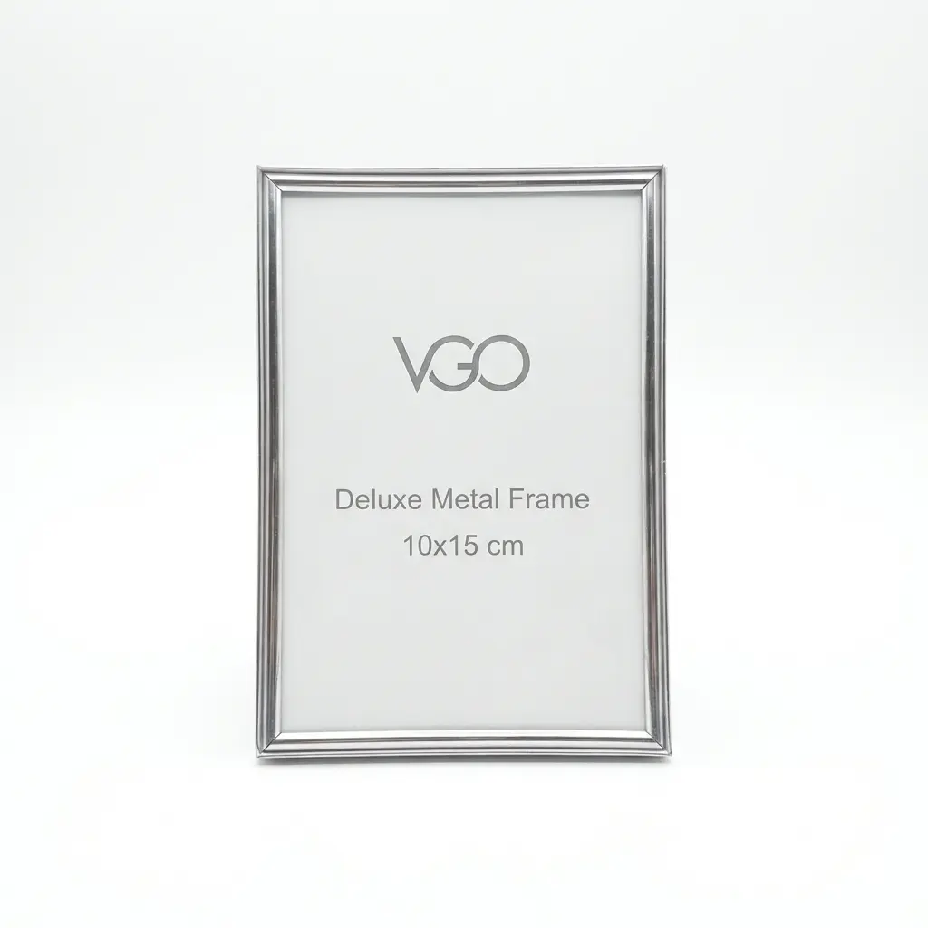 PORTARRETRATO DELUXE METAL PLATEADO FINO 10X15CM ( 92299.4 )