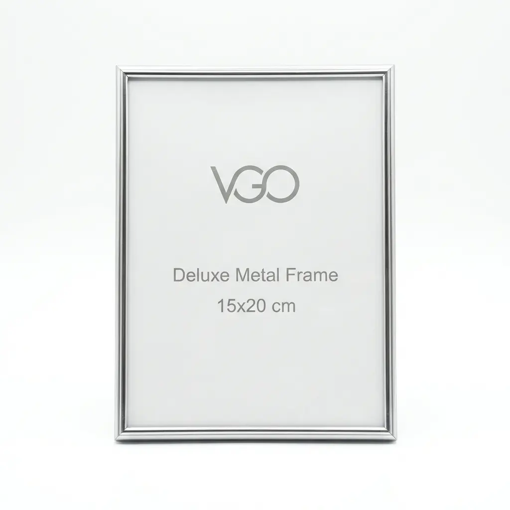 PORTARRETRATO DELUXE METAL PLATEADO FINO 15X20CM ( 92299.6 )