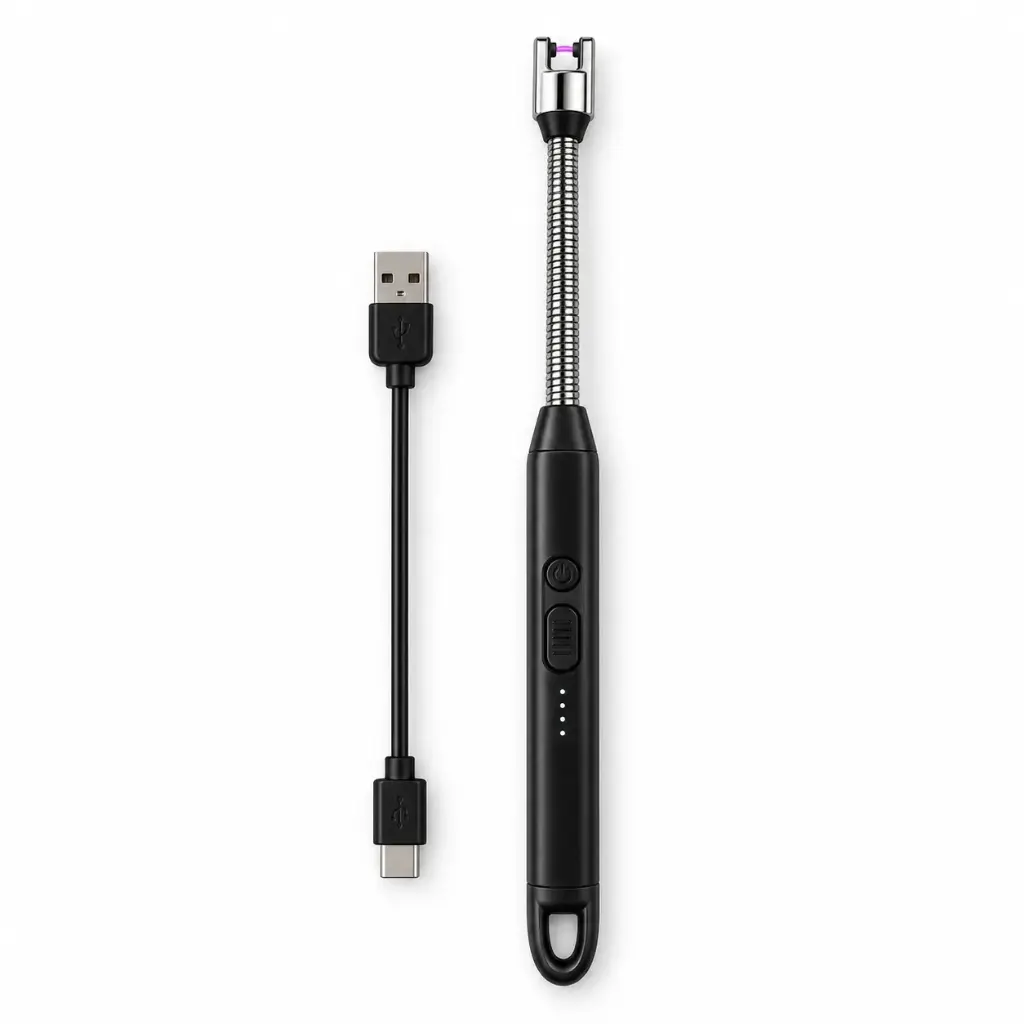 ENCENDEDOR CHISPERO DE COCINA FLEXIBLE USB E/ BL ( 706 / A-1 )