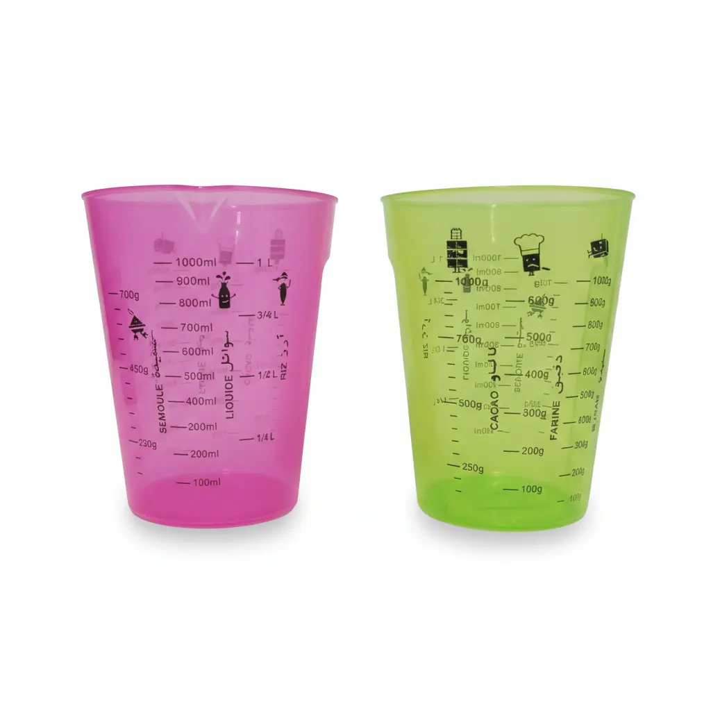 VASO MEDIDOR PLASTICO 1L ( NS220681 )
