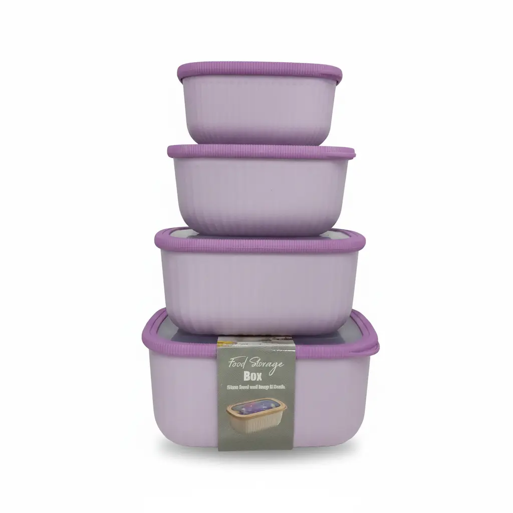 SET HERMETICO RECTANGULAR X4 ( NS337702 )