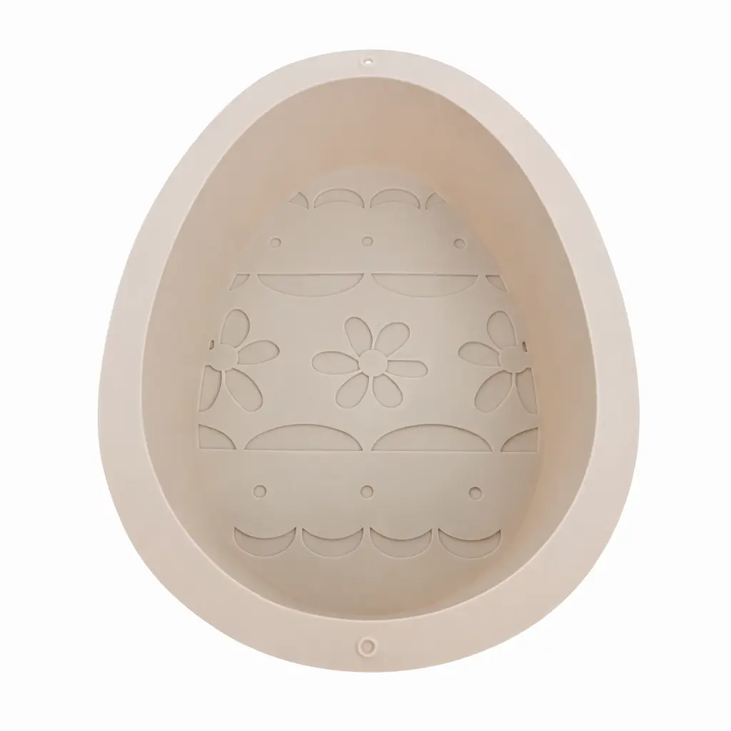 MOLDE SILICONA HUEVO DE PASCUA 20X4CM ( CN19885 )