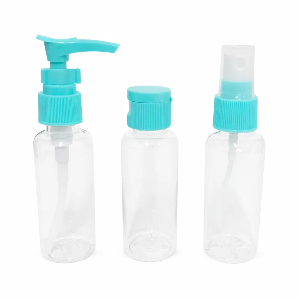 SET DISPENSER PLASTICO X3 50ML E/BO ( DL-16858 )