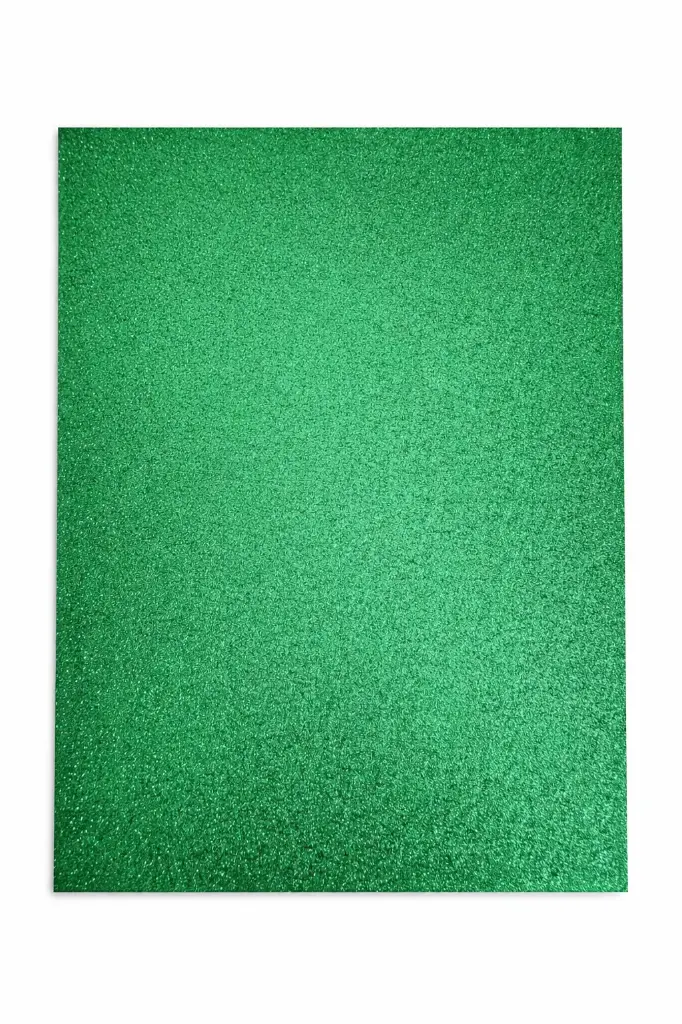 CARTULINA GLITTER VERDE 35X50CM 250GR ( 648424 )