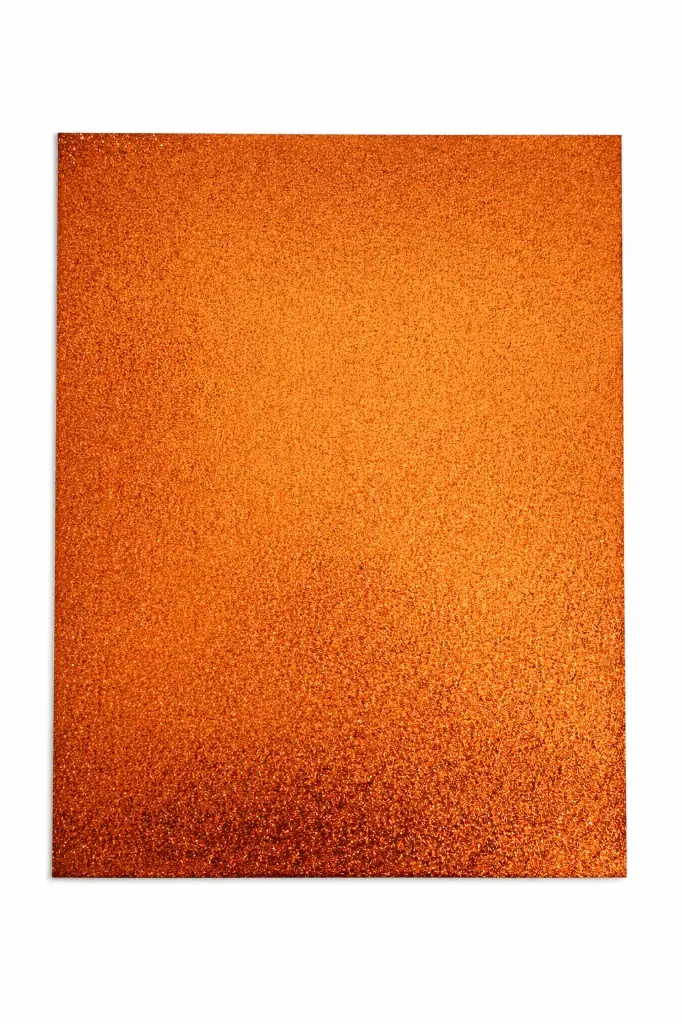 CARTULINA GLITTER NARANJA 35X50CM 250GR ( 648446 )
