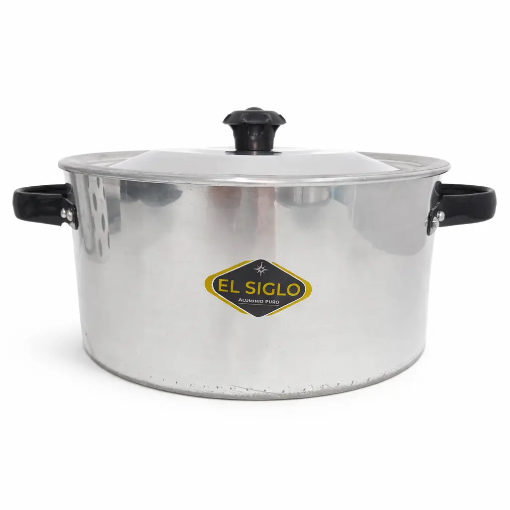 OLLA ALUMINIO ALTA C/ ASA CHAROL 4.1L N°22 ( 1010222 )