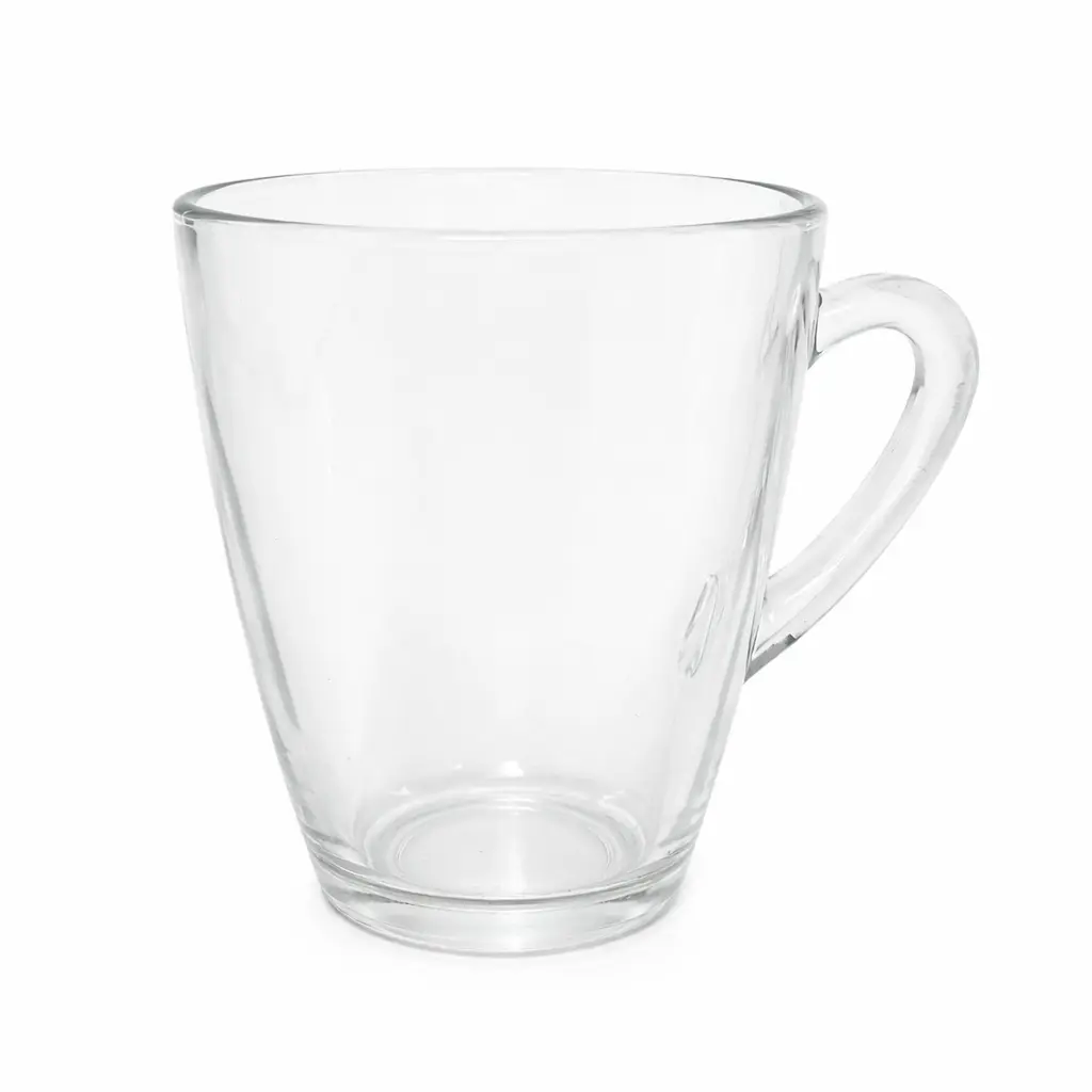 TAZA VIDRIO CONICA 290ML ( MG-112 )