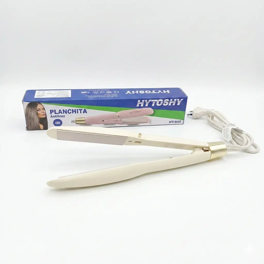 PLANCHA P/CABELLO HYTOSHY E/ CJ ( HT-945 )