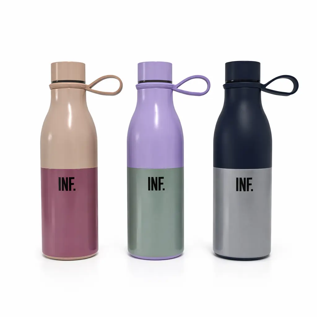 BOTELLA ACERO INOXIDABLE INFLUENCER 550ML ( 68.X1607 )