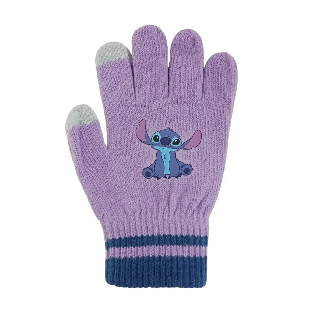 GUANTE INFANTIL STITCH DISNEY DEDO TACTIL E/ BO ( 73.6700011 )