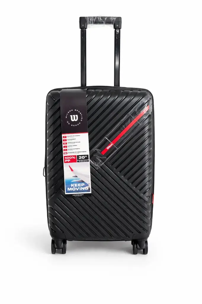 VALIJA WILSON PP 20" CARRY ON NEGRA ( 65.1762N.2 )