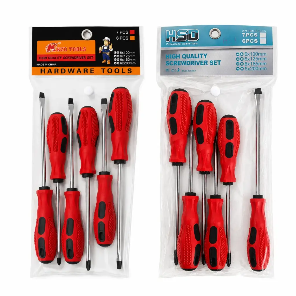 SET DESTORNILLADORES PHILIPS PLANO X6 E/ BO ( 60006 / KZQ )