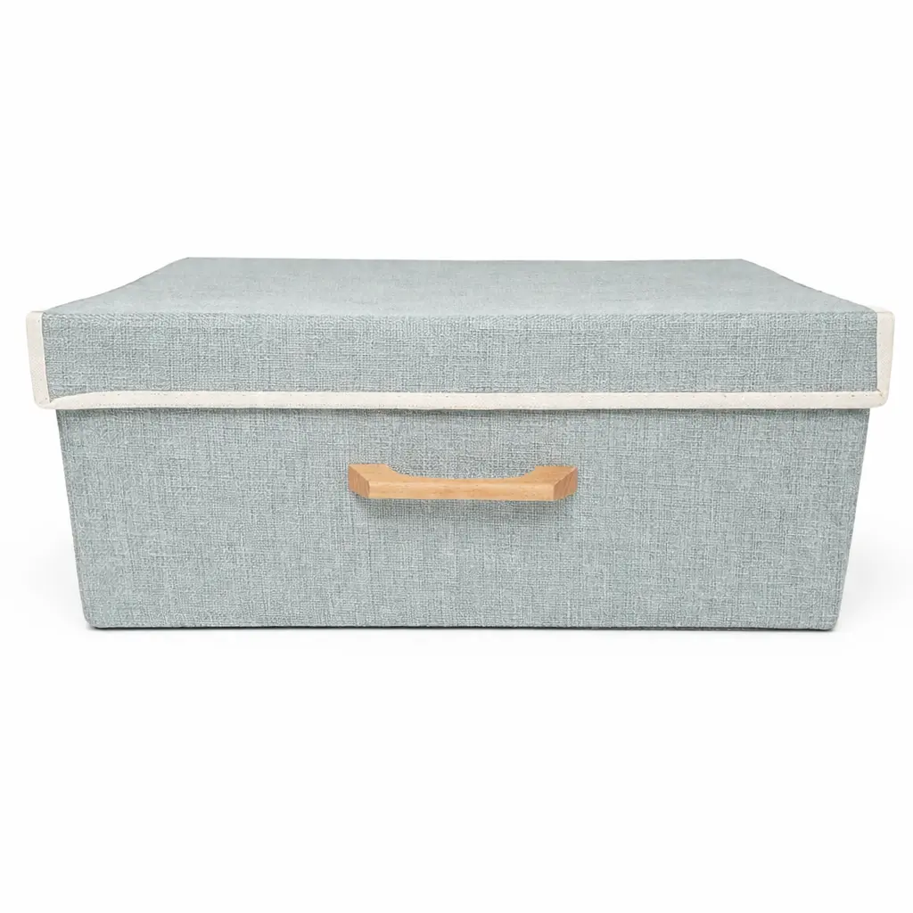 CAJA PLEGABLE LINO 43 X 30 X 18CM ( 35904-2 / 35904-6 / 35904-8 )