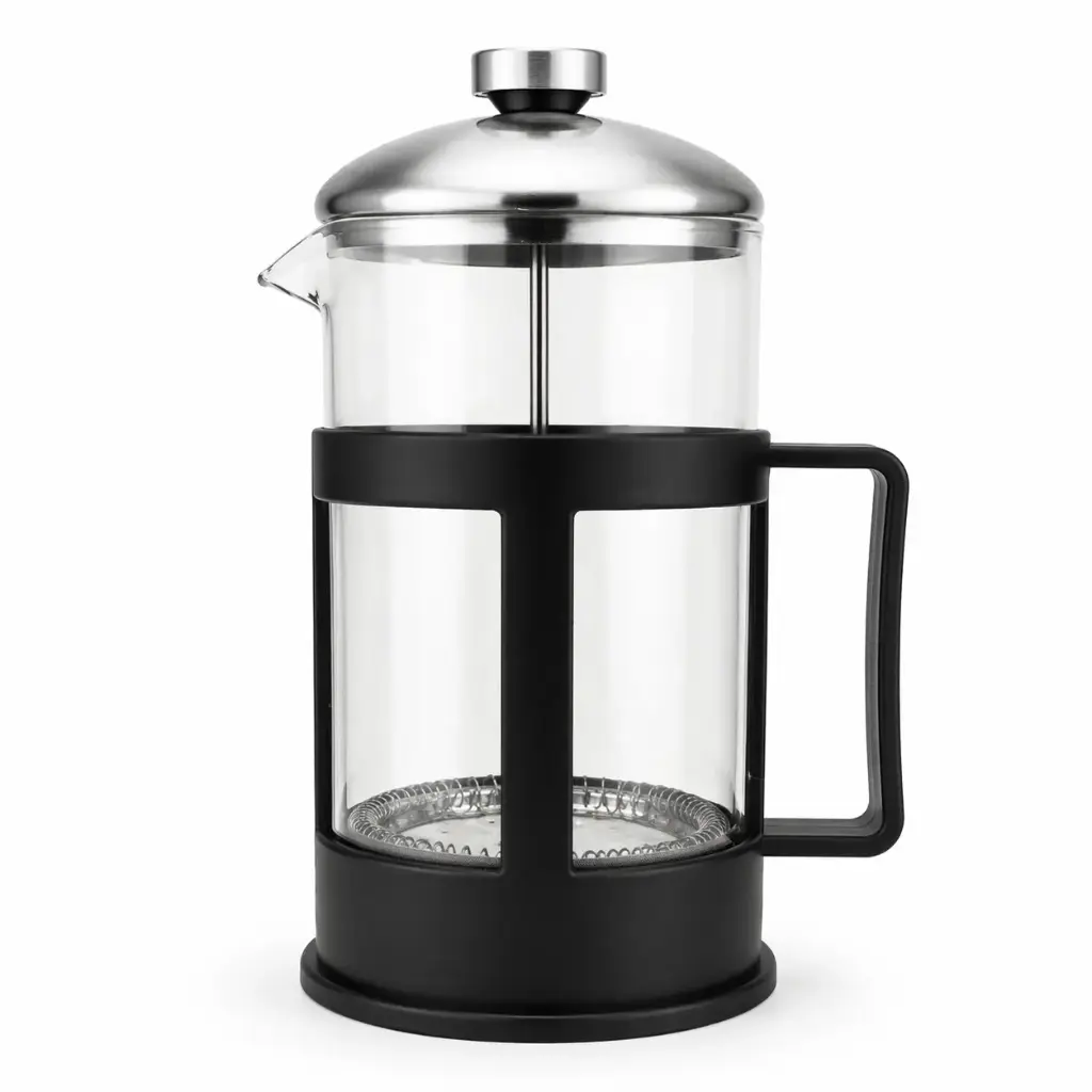 CAFETERA C/ EMBOLO ACERO 1000ML E/ CJ ( CH74049 / C5339 )
