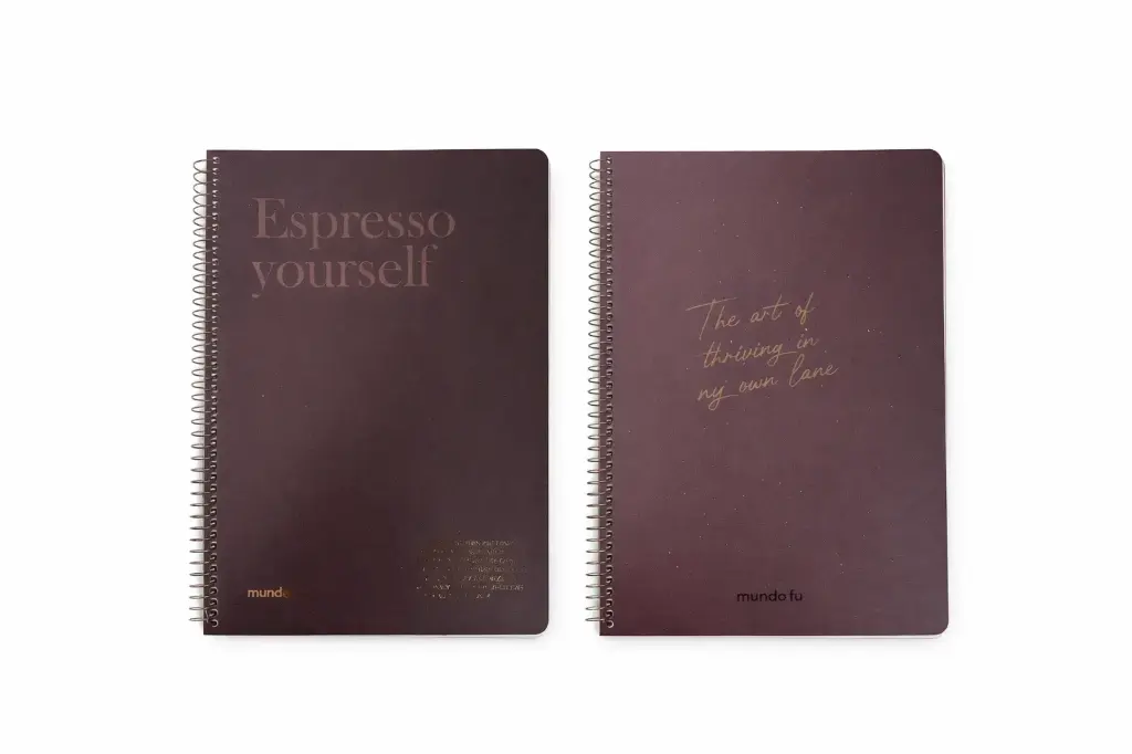 CUADERNO A4 TAPA FLEXIBLE COFFEE 80HJ ( 202732 )