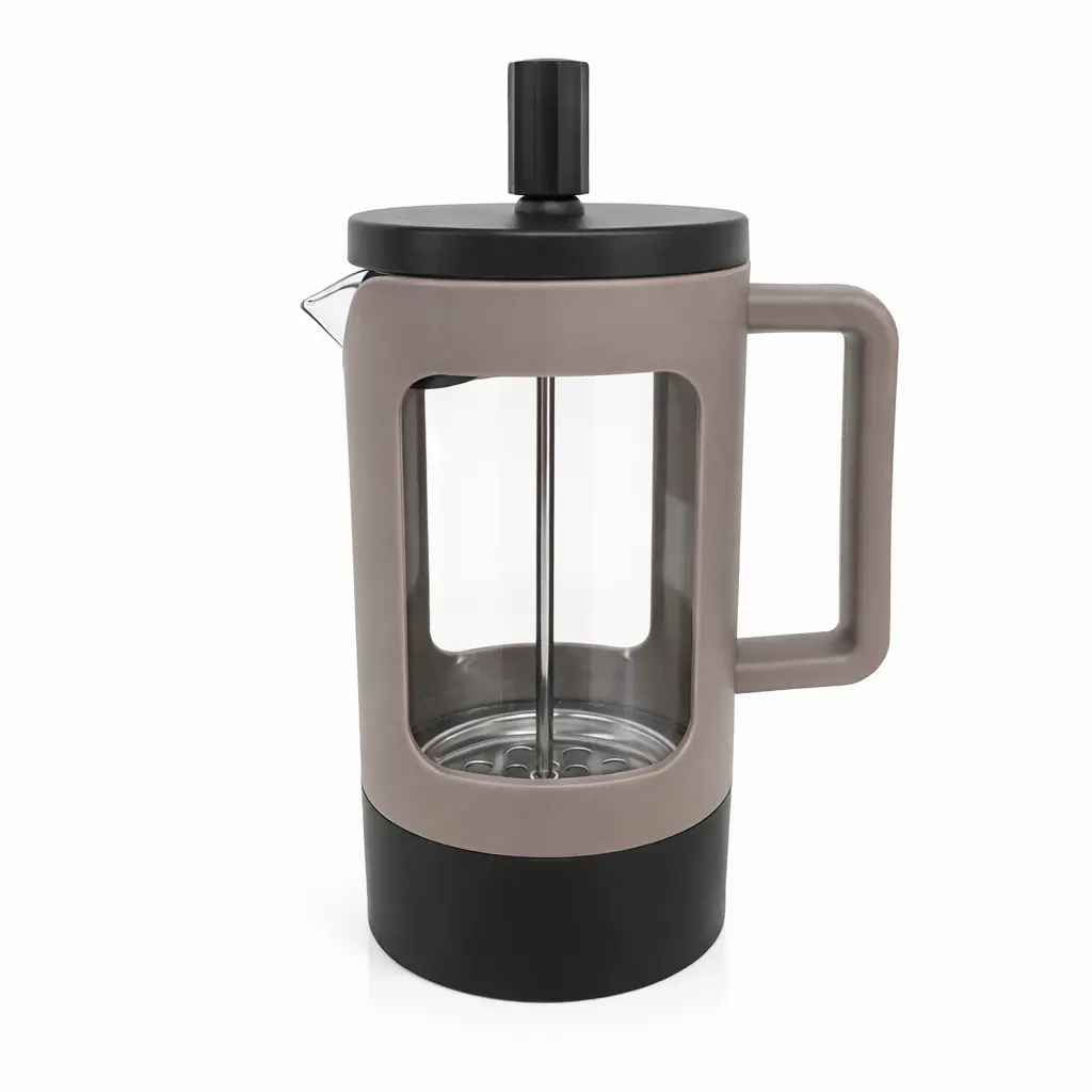CAFETERA PLASTICA C/ EMBOLO 600ML E/ CJ ( CH74049 / C6626 )