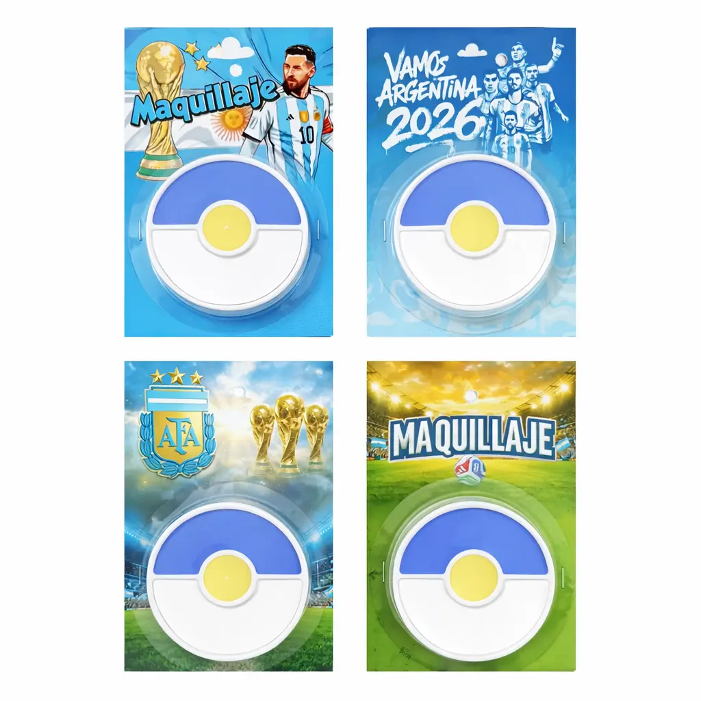 MAQUILLAJE ARGENTINA BANDERA E/ BL ( 10845 )