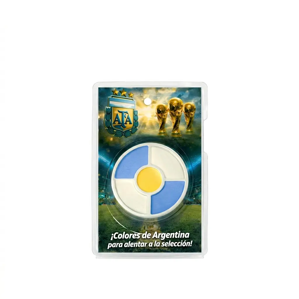 MAQUILLAJE ARGENTINA TRES COLORES E/ BL ( 10845 )