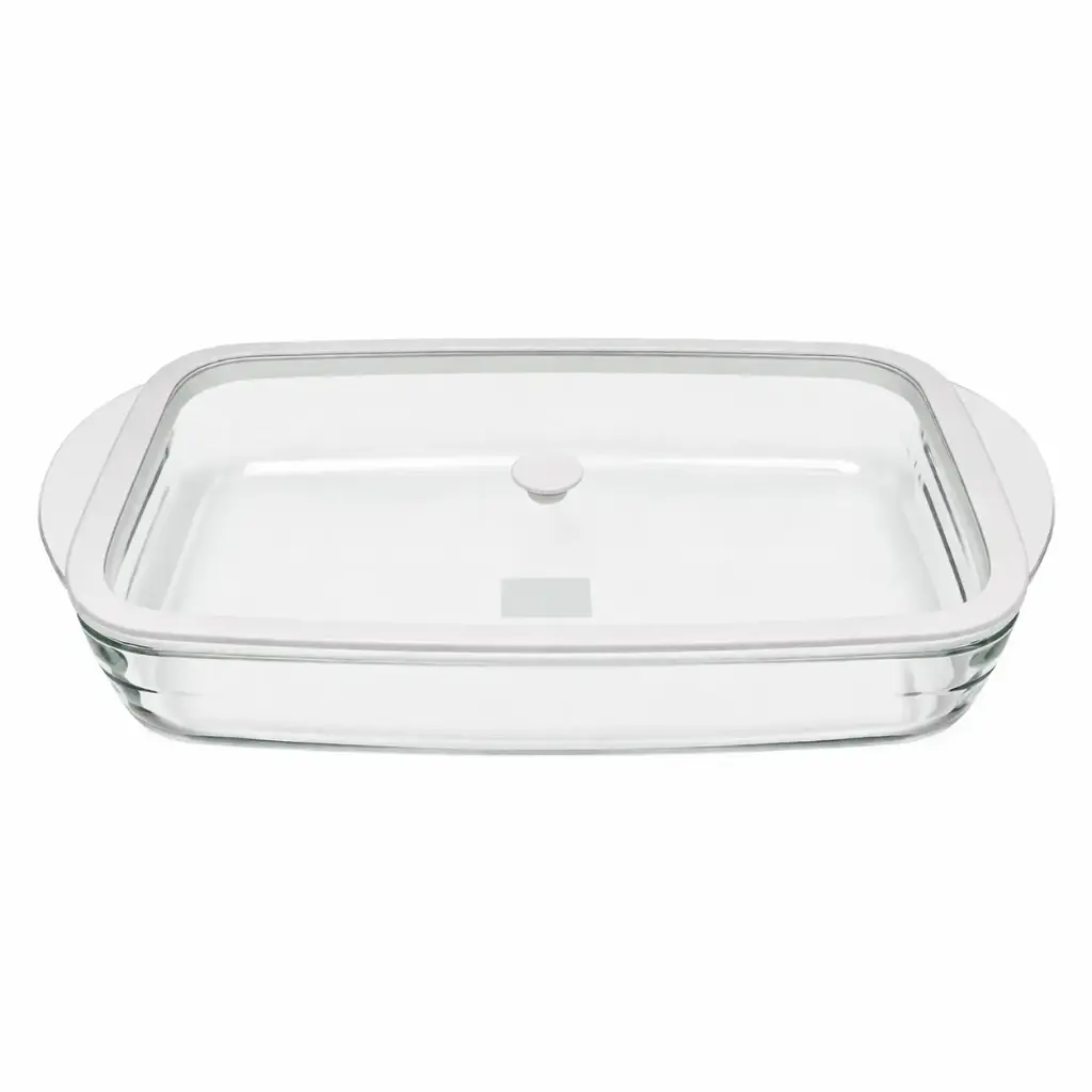 FUENTE VIDRIO RECTANGULAR C/ TAPA 3.6LTS ( ZT80524245 )