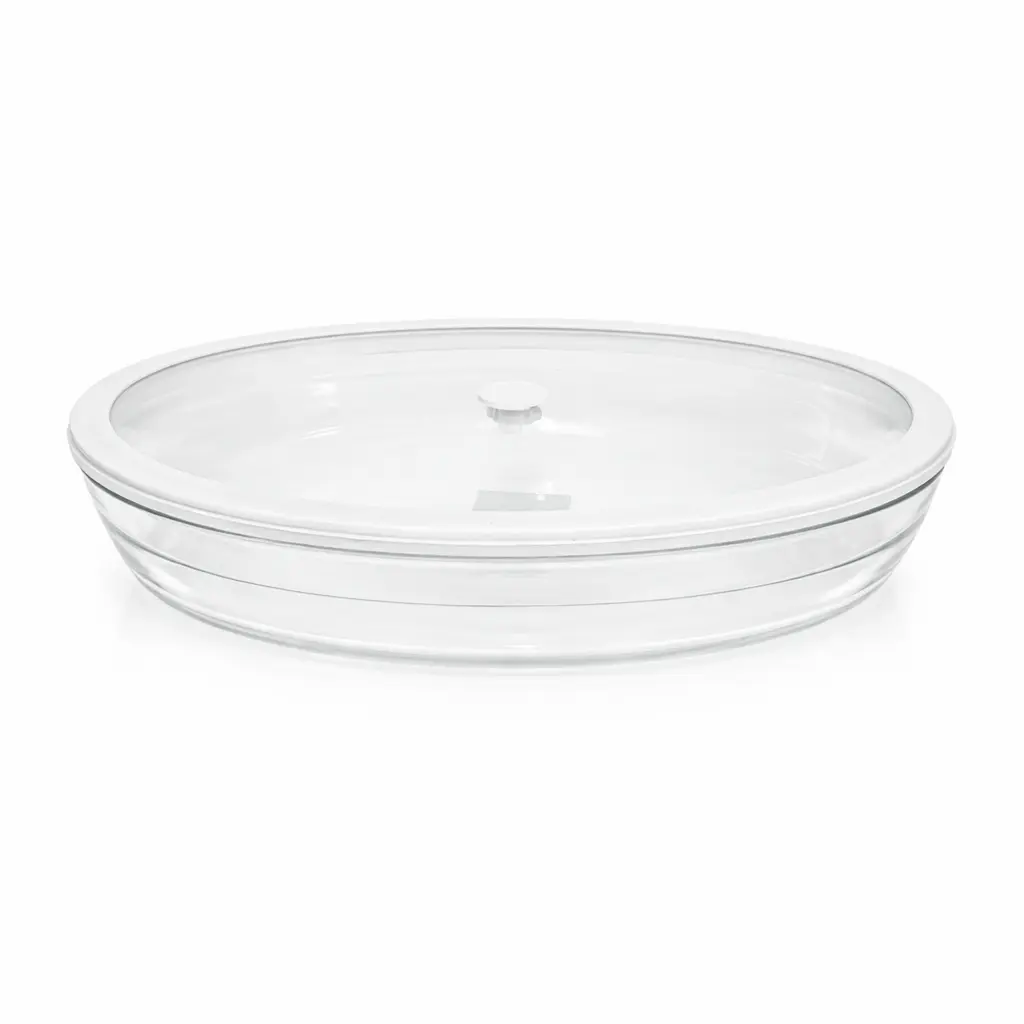 FUENTE VIDRIO OVAL C/ TAPA 2LTS ( ZT80524145 )