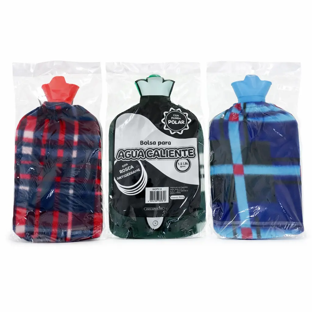 BOLSA P/ AGUA CALIENTE 1.5LTS C/ FUNDA E/ BO ( HOTY-3 )