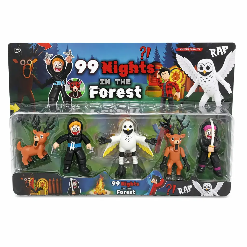 MUÑECO ROBLOX 99 NOCHES X5 E/ BL 