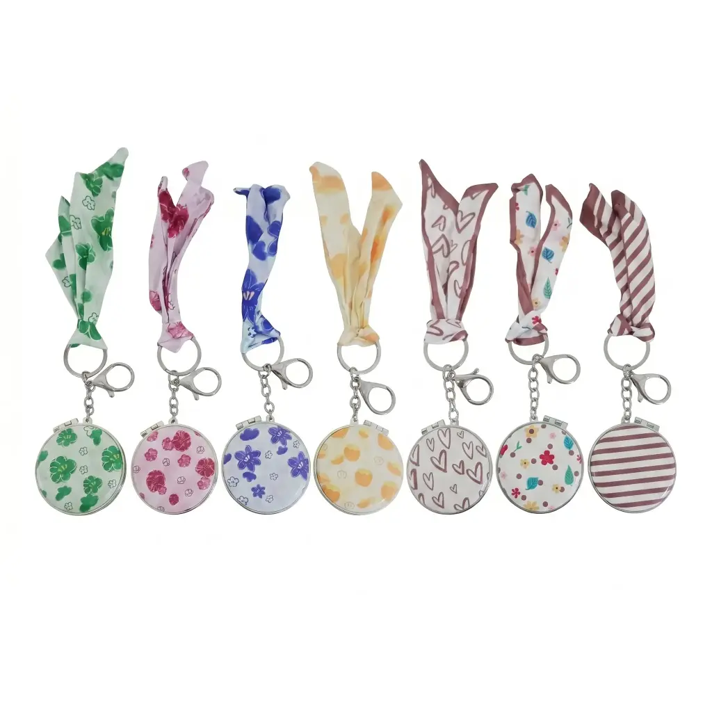 ESPEJO DE CARTERA DOBLE FAZ LLAVERO E/ BO ( 2523-32 / 2523-31 )